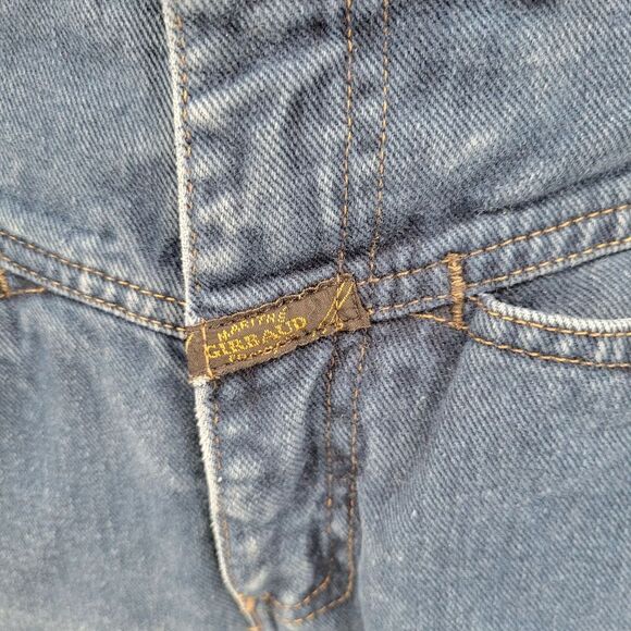 Marithe Girbaud Francois Vintage Slim Fit Straight Leg Jeans 9/10 Long Inseam - Picture 9 of 15